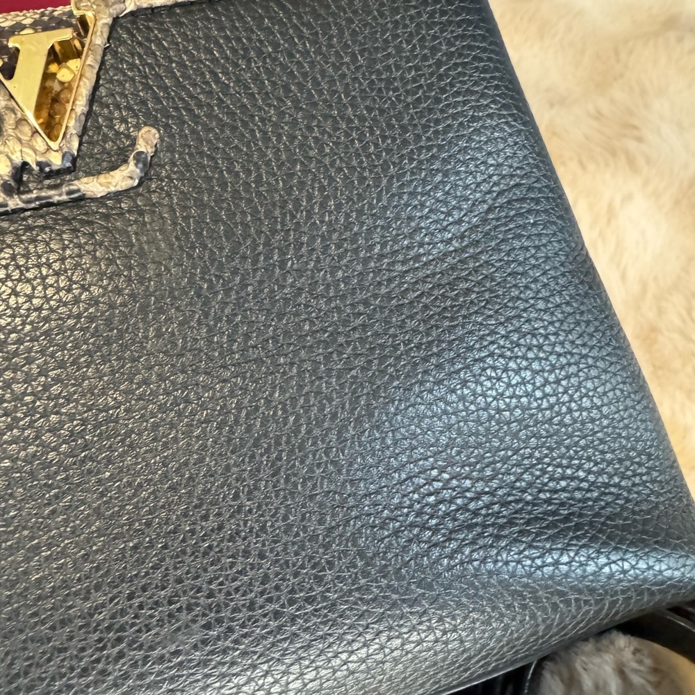 Authentic louis vuitton capuccine BB python - Picture 6 of 16